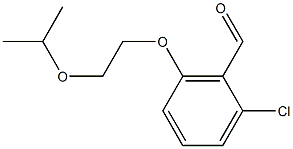 2-chloro-6-[2-(propan-2-yloxy)ethoxy]benzaldehyde