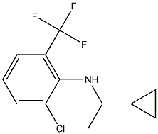 2-chloro-N-(1-cyclopropylethyl)-6-(trifluoromethyl)aniline|