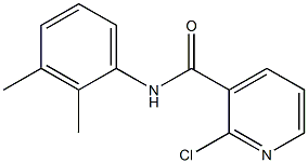 2-chloro-N-(2,3-dimethylphenyl)pyridine-3-carboxamide Struktur