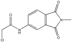 2-chloro-N-(2-methyl-1,3-dioxo-2,3-dihydro-1H-isoindol-5-yl)acetamide|