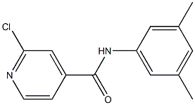 2-chloro-N-(3,5-dimethylphenyl)pyridine-4-carboxamide Structure