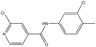 2-chloro-N-(3-chloro-4-methylphenyl)pyridine-4-carboxamide