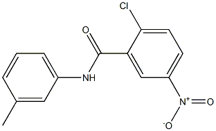 2-chloro-N-(3-methylphenyl)-5-nitrobenzamide