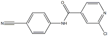  2-chloro-N-(4-cyanophenyl)pyridine-4-carboxamide