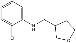 2-chloro-N-(oxolan-3-ylmethyl)aniline|