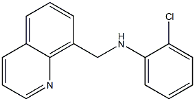 2-chloro-N-(quinolin-8-ylmethyl)aniline|