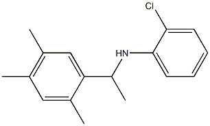 2-chloro-N-[1-(2,4,5-trimethylphenyl)ethyl]aniline