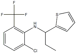 2-chloro-N-[1-(thiophen-2-yl)propyl]-6-(trifluoromethyl)aniline