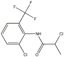 2-chloro-N-[2-chloro-6-(trifluoromethyl)phenyl]propanamide|