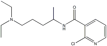  2-chloro-N-[5-(diethylamino)pentan-2-yl]pyridine-3-carboxamide