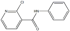 2-chloro-N-phenylpyridine-3-carboxamide 结构式