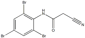 2-cyano-N-(2,4,6-tribromophenyl)acetamide Structure