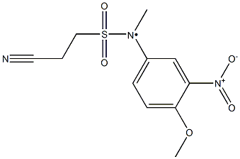 2-cyano-N-(4-methoxy-3-nitrophenyl)-N-methylethane-1-sulfonamido|