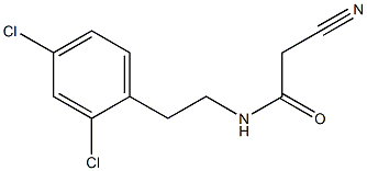 2-cyano-N-[2-(2,4-dichlorophenyl)ethyl]acetamide