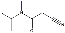 2-cyano-N-isopropyl-N-methylacetamide|