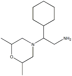 2-cyclohexyl-2-(2,6-dimethylmorpholin-4-yl)ethanamine