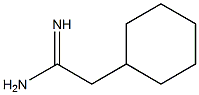 2-cyclohexylethanimidamide,,结构式