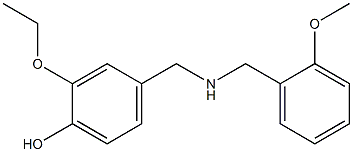  2-ethoxy-4-({[(2-methoxyphenyl)methyl]amino}methyl)phenol