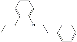 2-ethoxy-N-(2-phenylethyl)aniline Structure