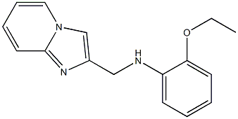 2-ethoxy-N-{imidazo[1,2-a]pyridin-2-ylmethyl}aniline Struktur