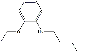 2-ethoxy-N-pentylaniline Struktur