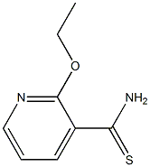 2-ethoxypyridine-3-carbothioamide 化学構造式