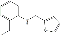 2-ethyl-N-(furan-2-ylmethyl)aniline Structure