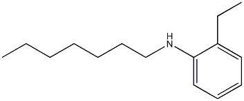 2-ethyl-N-heptylaniline Structure