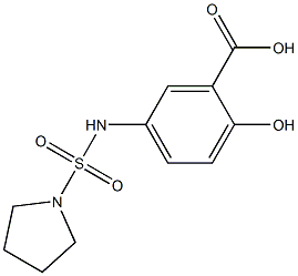 2-hydroxy-5-[(pyrrolidine-1-sulfonyl)amino]benzoic acid