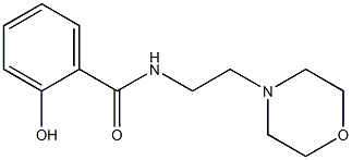 2-hydroxy-N-[2-(morpholin-4-yl)ethyl]benzamide Structure