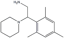 2-mesityl-2-piperidin-1-ylethanamine Struktur
