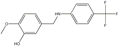 2-methoxy-5-({[4-(trifluoromethyl)phenyl]amino}methyl)phenol