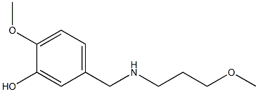  2-methoxy-5-{[(3-methoxypropyl)amino]methyl}phenol