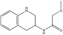  2-methoxy-N-(1,2,3,4-tetrahydroquinolin-3-yl)acetamide