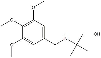 2-methyl-2-{[(3,4,5-trimethoxyphenyl)methyl]amino}propan-1-ol