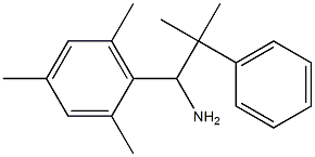 2-methyl-2-phenyl-1-(2,4,6-trimethylphenyl)propan-1-amine|