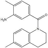 2-methyl-5-[(6-methyl-3,4-dihydroquinolin-1(2H)-yl)carbonyl]aniline
