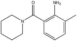 2-methyl-6-(piperidin-1-ylcarbonyl)aniline Struktur