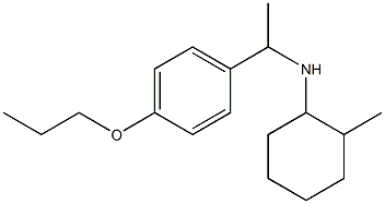 2-methyl-N-[1-(4-propoxyphenyl)ethyl]cyclohexan-1-amine