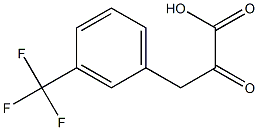 2-oxo-3-[3-(trifluoromethyl)phenyl]propanoic acid Structure