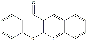 2-phenoxyquinoline-3-carbaldehyde Struktur