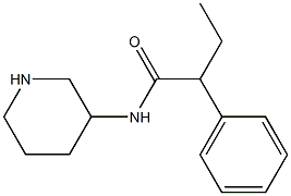 2-phenyl-N-(piperidin-3-yl)butanamide Structure