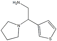 2-pyrrolidin-1-yl-2-thien-3-ylethanamine Structure