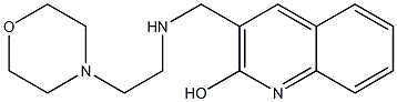 3-({[2-(morpholin-4-yl)ethyl]amino}methyl)quinolin-2-ol