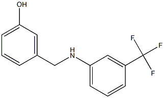 3-({[3-(trifluoromethyl)phenyl]amino}methyl)phenol