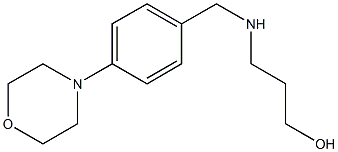 3-({[4-(morpholin-4-yl)phenyl]methyl}amino)propan-1-ol