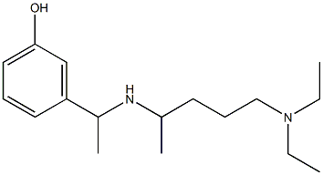  3-(1-{[5-(diethylamino)pentan-2-yl]amino}ethyl)phenol