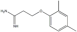 3-(2,4-dimethylphenoxy)propanimidamide