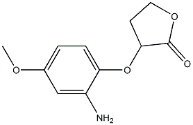 3-(2-amino-4-methoxyphenoxy)oxolan-2-one|