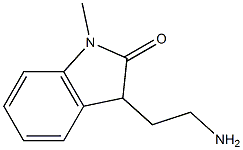 3-(2-aminoethyl)-1-methyl-1,3-dihydro-2H-indol-2-one 化学構造式